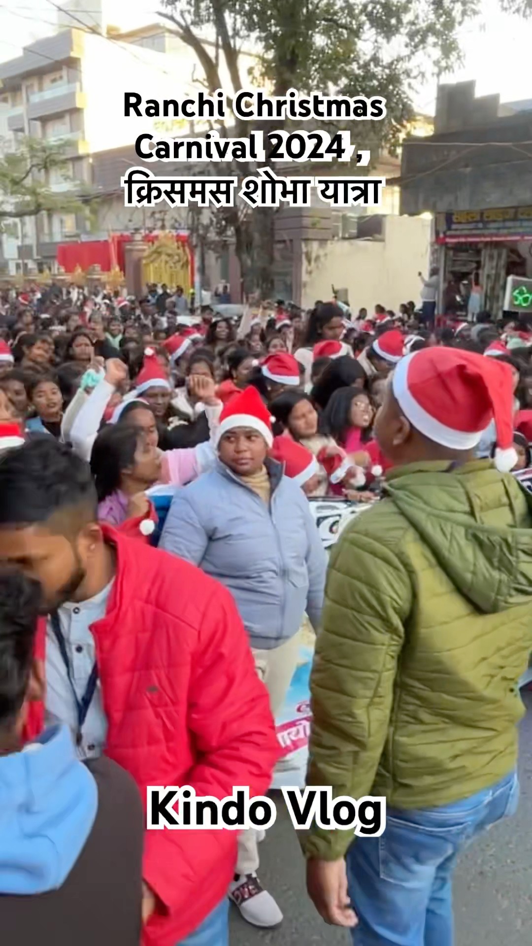 Ranchi Christmas Carnival 2024 , क्रिसमस शोभा यात्रा/video111